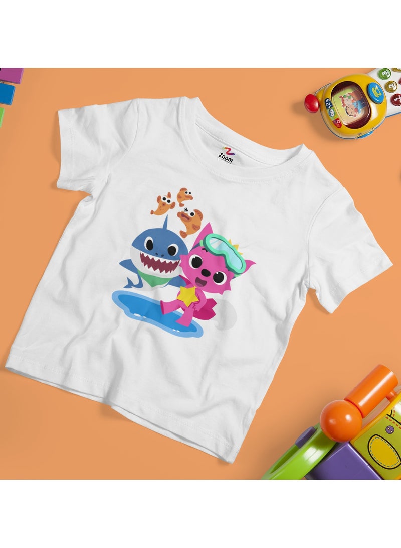 ZOOM BABY SHARK T-SHIRTS 