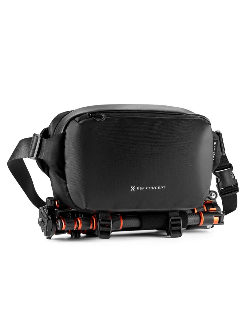 K&F Concept KF13.157 V1 Alpha 10L Camera Sling Bag – Waterproof Shoulder & Crossbody Bag for DSLR & Mirrorless - Image 1
