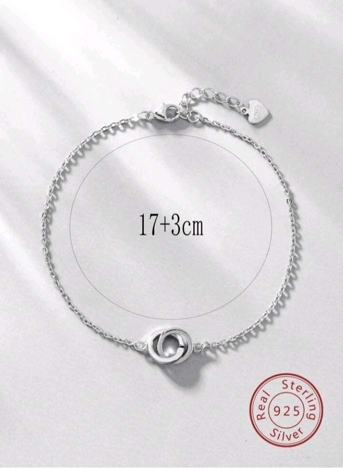 Jewelry For Life Pure 925 Sterling Silver Bracelet For Women - Image 4