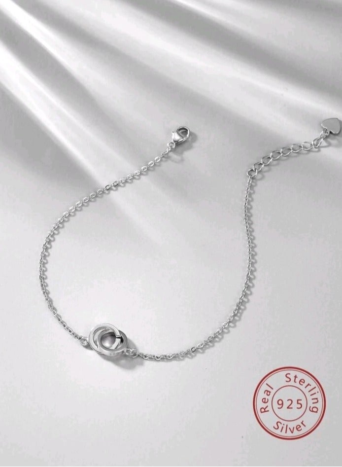 Jewelry For Life Pure 925 Sterling Silver Bracelet For Women - Image 5
