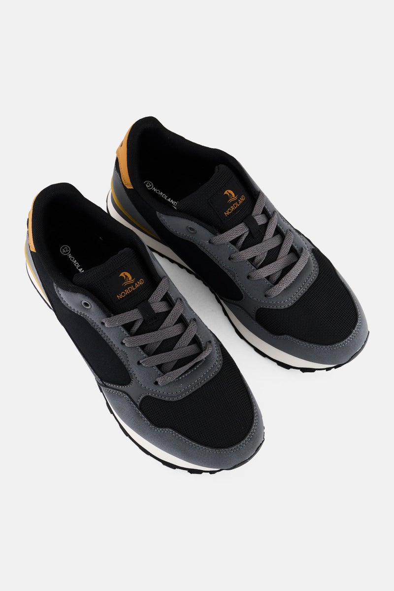 Nordland أحذية خارجية للرجال بشعار العلامة التجارية، رمادي - Image 4