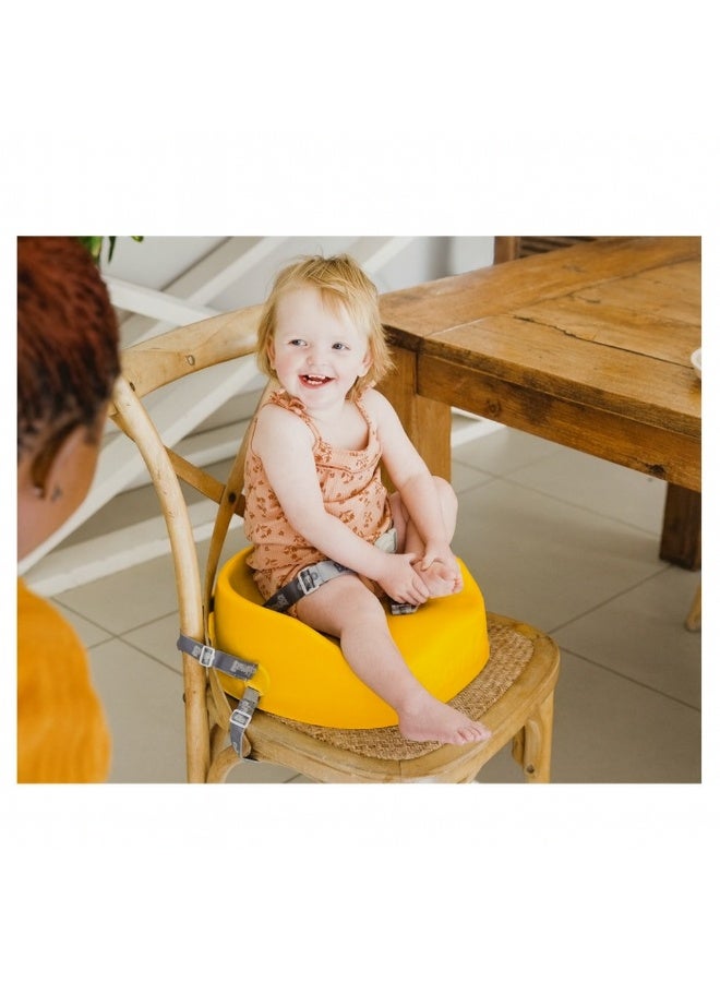 Bumbo Booster Seat -  Soft Yet Sturdy, Lightweight and Portable Ideal seat for toddlers from 18 months 9 Mimosa ) - Image 2