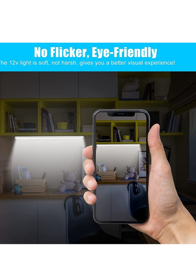 Loquat 12V LED Interior Light Bar, 120 LEDs 1180LM 7W 12V LED Light Strip, 12 Volt LED Strip Lights with ON/Off Switch, for Enclosed Cargo Trailer Car RV Van Truck Lorry Camper Boat Caravan Motorhome (4Pcs) - Image 2