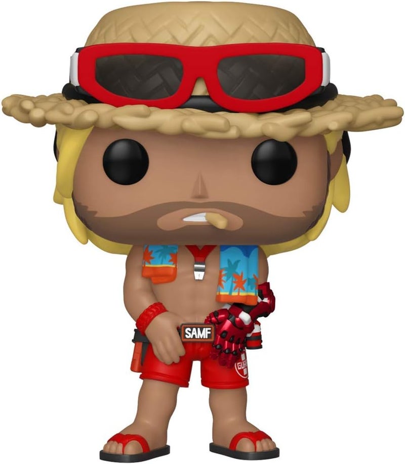 POP Funko Pop Overwatch Lifeguard Beach McCree 2019 Shared Sticker Summer Convention Exclusive SDCC - Image 1