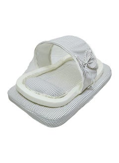 BABYCARA Baby Net Bed With Thick Mattress, Mosquito Net And Neck Pillow, 82 X 50 CM  - Image 2