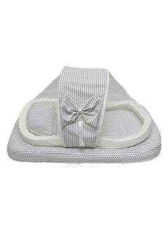BABYCARA Baby Net Bed With Thick Mattress, Mosquito Net And Neck Pillow, 82 X 50 CM  - Image 3