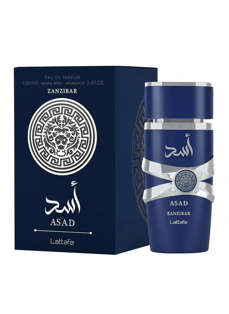 لطافة عطر اسد زنجبار من لطافة للرجال - او دي بارفيوم - 100مل 
