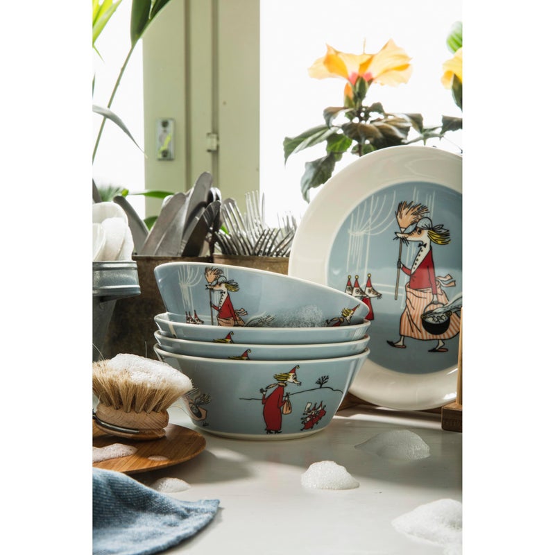 ARABIA طبق مومين العربية 7.48 بوصة فيليجونك رمادي - Image 3