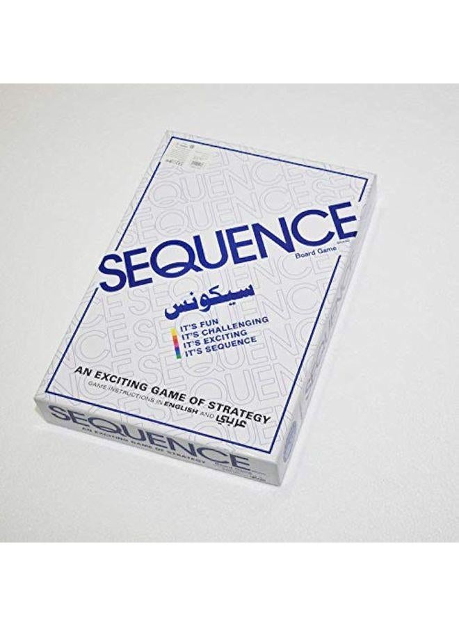 Sequence Game - Strategy Board Game With Playing Cards And Plastic Coins - Fun Game To Develop Thinking And Focus For Kids And Adults - Image 2