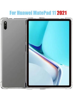 X-level For Huawei MatePad 11 (2021) Case Cover 10.95 inches Anti-Slip Slim Transparent Soft Rubber TPU Lightweight Protective Back Cover With Four Corners Bumper Case  - Image 2