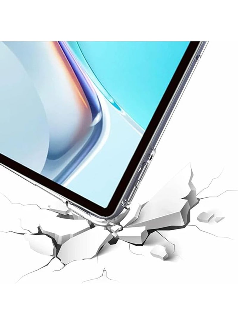 X-level For Huawei MatePad 11 (2021) Case Cover 10.95 inches Anti-Slip Slim Transparent Soft Rubber TPU Lightweight Protective Back Cover With Four Corners Bumper Case - Image 3