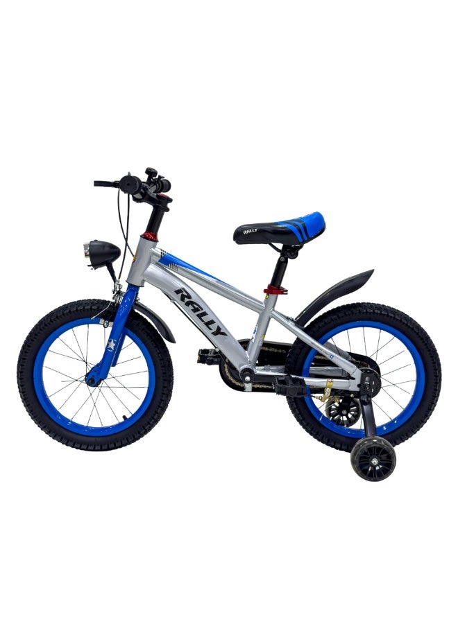 RALLY BICYCLE The RALLY Falcon Kids Bicycle 16 Inch P145 | Training Wheels | LED Wheels | Chain Cover | Bell | Age 5–7 Years - Image 4