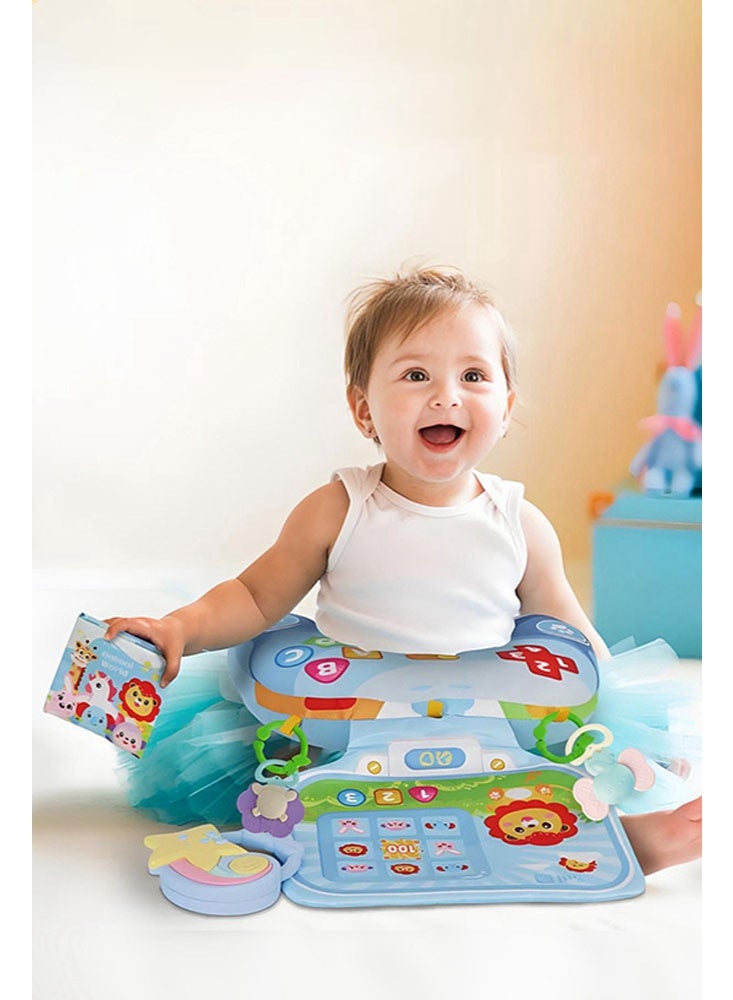 سوبر زي يوث البطن الوقت وسادة اللعب ، الطفل الوليد الزحف بلايماتس ، مونتيسوري الحسية اللعب - Image 5