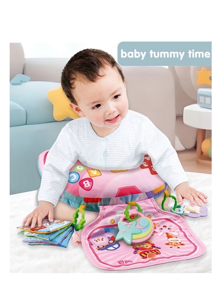 سوبر زي يوث البطن الوقت وسادة اللعب ، الطفل الوليد الزحف بلايماتس ، مونتيسوري الحسية اللعب - Image 2