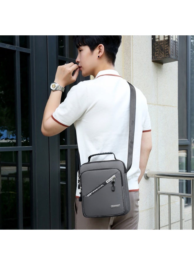 KUYING Men's Business Commuting Single Shoulder Crossbody Bag  - Image 2