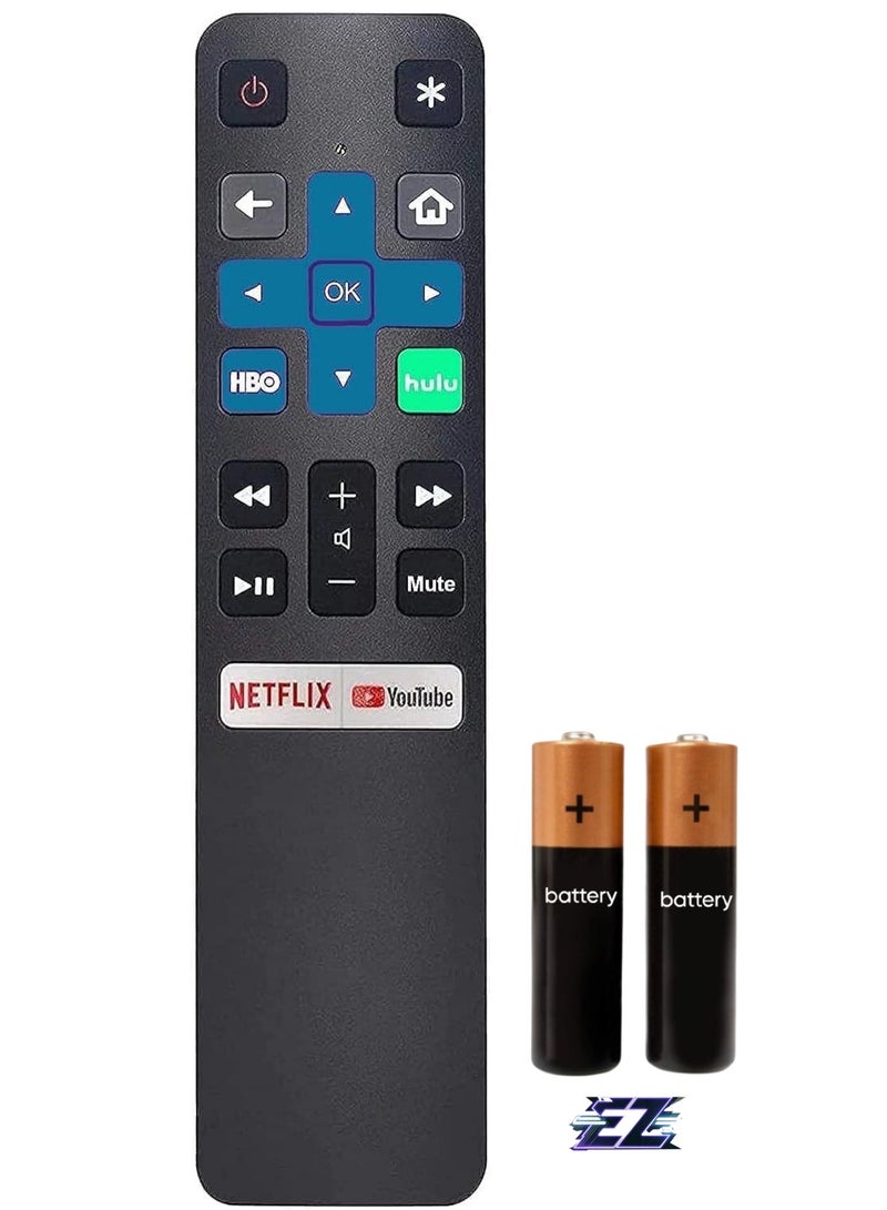 ELTRAZONE Essential replacement remote control for Element EL4KAMZ4317, EL4KAMZ5017, EL4KAMZ5517, EL4KAMZ6517, without voice recognition. with battery - Image 1