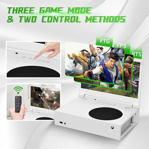 G-STORY 14‘’ Portable Monitor for Xbox Series S, 1080P Portable Gaming Monitor IPS Screen for Xbox Series S（not Included） with Two HDMI, HDR, Freesync, Game Mode, Travel Display for Xbox Series S - Image 5
