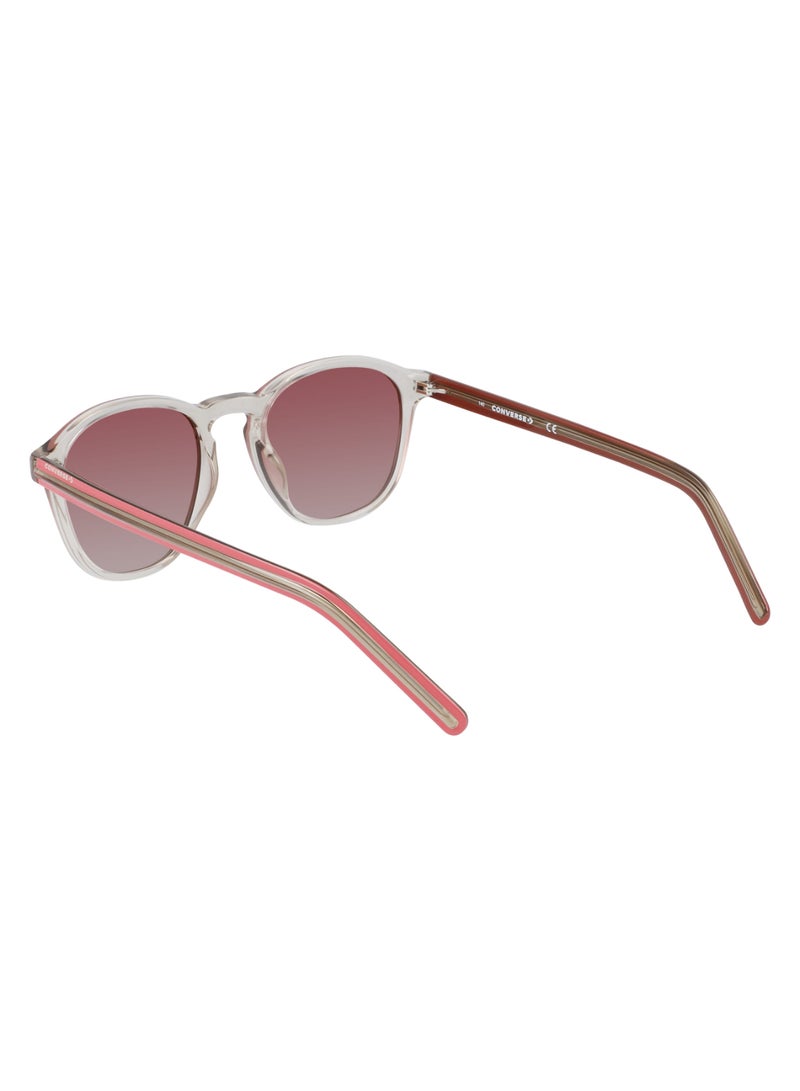CONVERSE Kids Unisex UV Protection Round Shape  Sunglasses CV512SY CHUCK-260-4920 - Lens Size: 49 - Crystal String  - Image 5