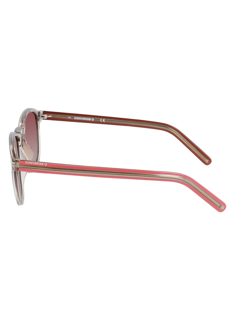 CONVERSE Kids Unisex UV Protection Round Shape  Sunglasses CV512SY CHUCK-260-4920 - Lens Size: 49 - Crystal String  - Image 4