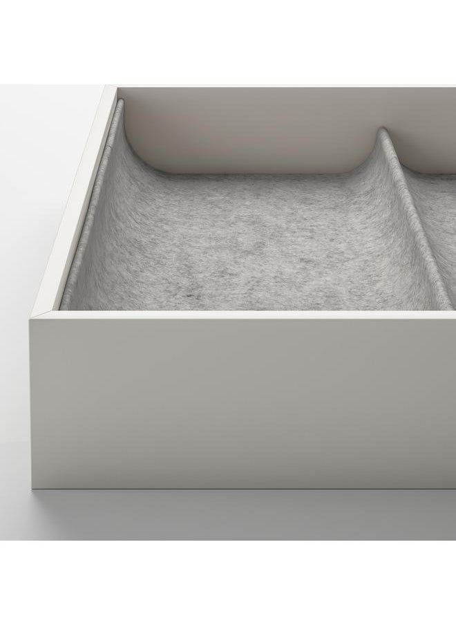 erorex Insert for pull-out tray, light grey, 100x58 cm  - Image 3