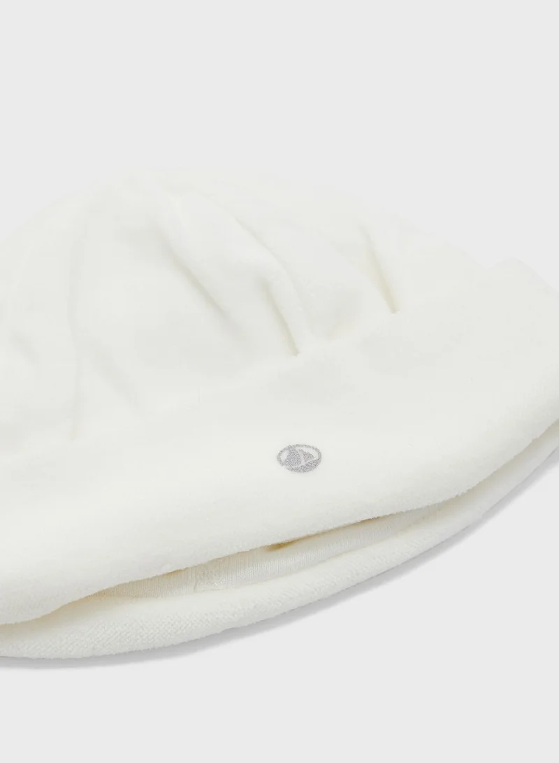 Petit Bateau Infant Essential Ribbed Beanie