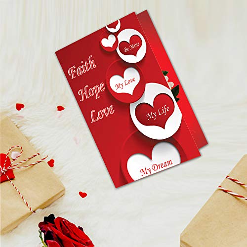 ME  YOU ME & YOU Love Gifts I Love You Heart Teddy with I Love You Card and Rose for Girlfriend, Wife on Valentine's Day - Image 4