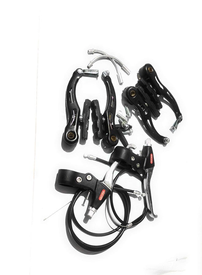 NANAK Bicycle Power Break MTB Cable Wire and Levers (Combo), Black - Image 1