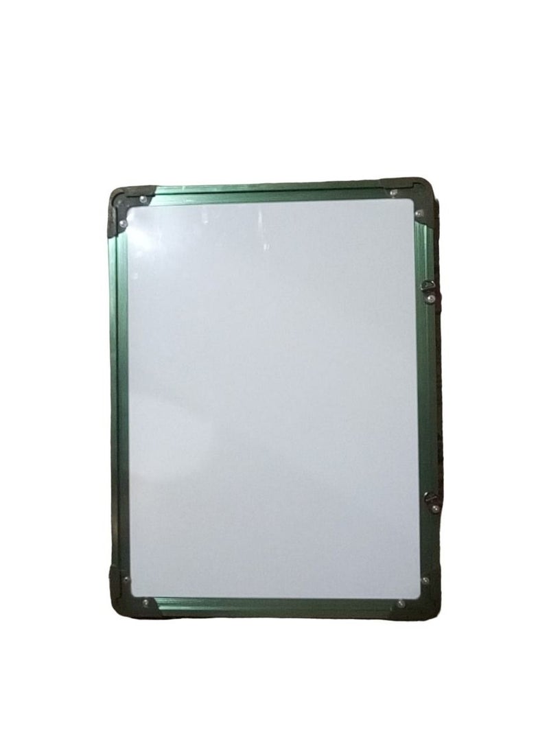 Donia Double Sided Writing White Board Dark Green Frame :40*30 Cm  - Image 2