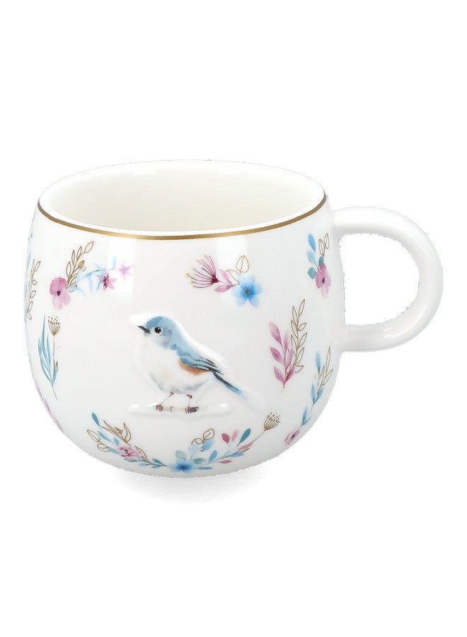 إيزي لايف كوب بطباعة طيور ثلاثية الأبعاد بتصميم أنيق للحديقة متعدد الألوان ٤٠٠ مل - Image 2