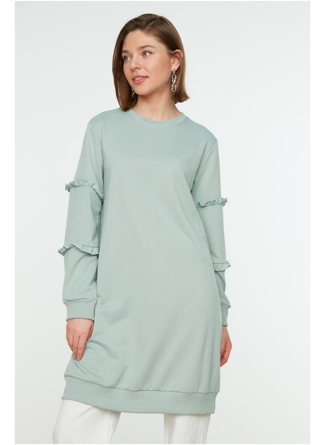 trendyol - Woman Modest Tunic Khaki - Image 1