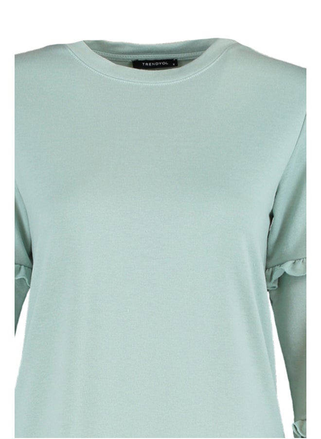 trendyol - Woman Modest Tunic Khaki - Image 1