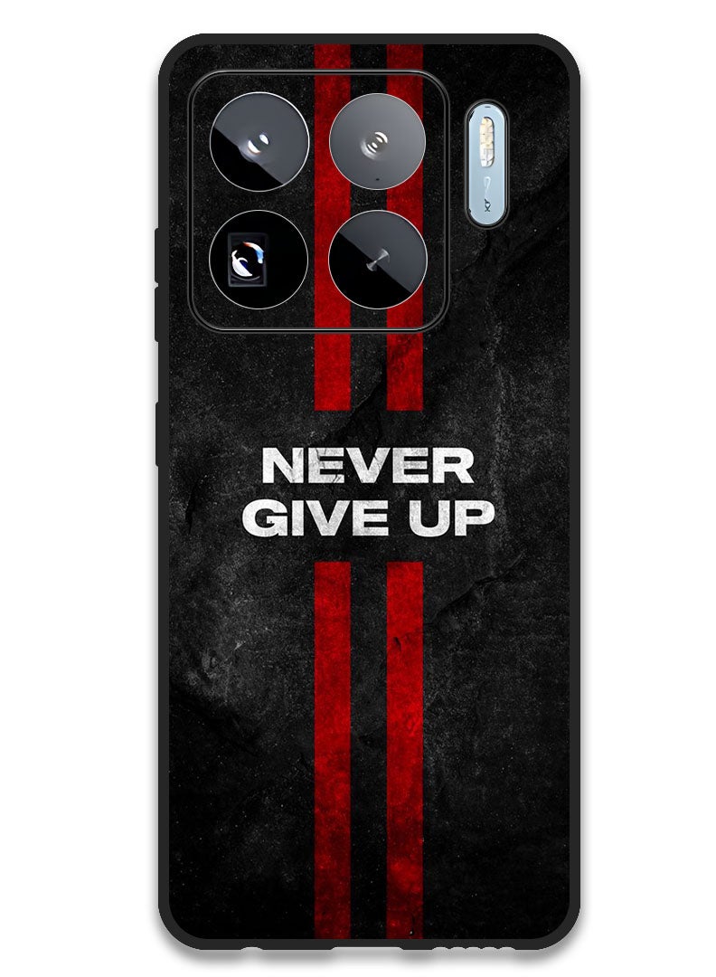 Theodor Case Compatible with Xiaomi 15S Pro 6.73 Inch Protection Shockproof Bumper Cover Never Give up stripes - Image 1