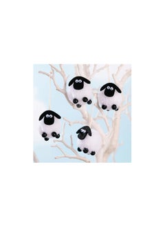 Party with Emma 4PCS Sheep Design Eid Al Adha Cupcake Topper Party Supplies Islamic Muslim Party Decorations Ramadan Eid Eid Al Adha Cupcake Topper Party Decorations Islamic Muslim Party Supplies  - Image 1