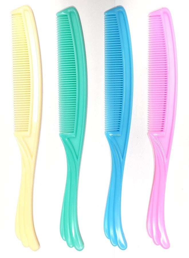 Maple Premium Grooming Dressing Detangling Handle Hair Combs for Women,Men Multicolour Pack of 3 - Image 2