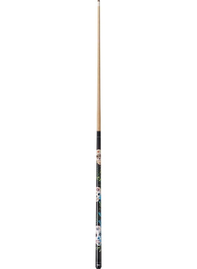 Viper by GLD Products Underground 58" 2-Piece Billiard/Pool Cue, Dia De Los Muertos, 18 Ounce,Black,50-0660-18 - Image 2