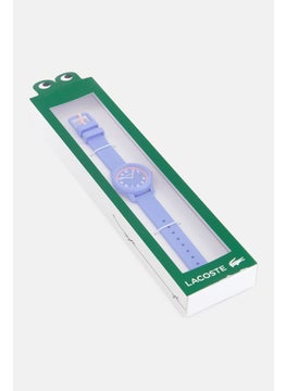 LACOSTE Kids Boys 2030041 Rubber Strap Watch 30 mm, Blue  - Image 5