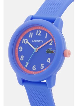 LACOSTE Kids Boys 2030041 Rubber Strap Watch 30 mm, Blue  - Image 2