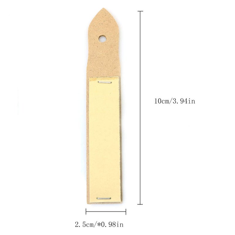 53 Arts 53ARTS 4-Pack Sketch Sandpaper Pencil Pointer Sand Paper Sharpener Drawing Tools Sanders for Sharpening Pastel Sticks, 12 Sheets/Board - Image 5