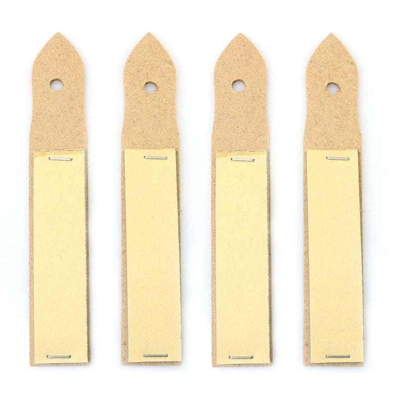 53 Arts 53ARTS 4-Pack Sketch Sandpaper Pencil Pointer Sand Paper Sharpener Drawing Tools Sanders for Sharpening Pastel Sticks, 12 Sheets/Board - Image 1