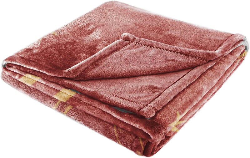 Jay Franco Plush Throw Blanket – Soft & Cozy Fleece Throw for Bedroom & Couch Décor, Official Licensed Product, Red - Harry Potter, 60x90 - Large Blanket - Image 5