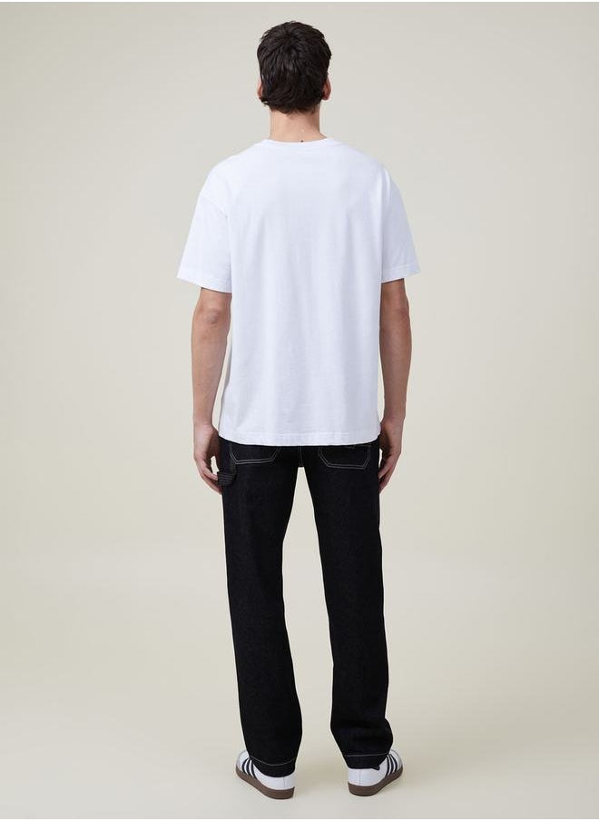 Kotty Straight Fit Low Rise Cut & Sew Panel Jeans by Styli  - Image 2