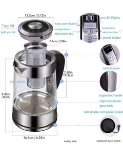 Electric Kettle 1.8L Temperature Control With Keep Warm With Filter - pzsku/Z431B3A7A39235256E5FBZ/45/_/1681889358/bf45fc11-25f5-4c14-90ef-1505d38eac06