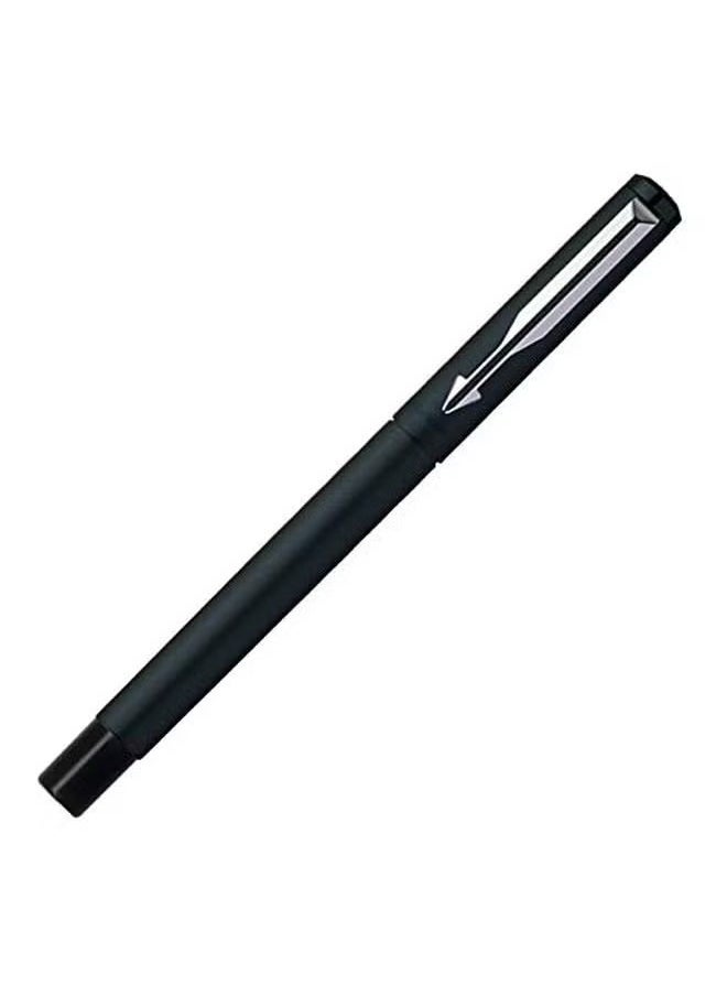 PARKER قلم حبر جاف فيكتور مع مجموعة إعادة تعبئة باللون الأسود/الفضي  - Image 4