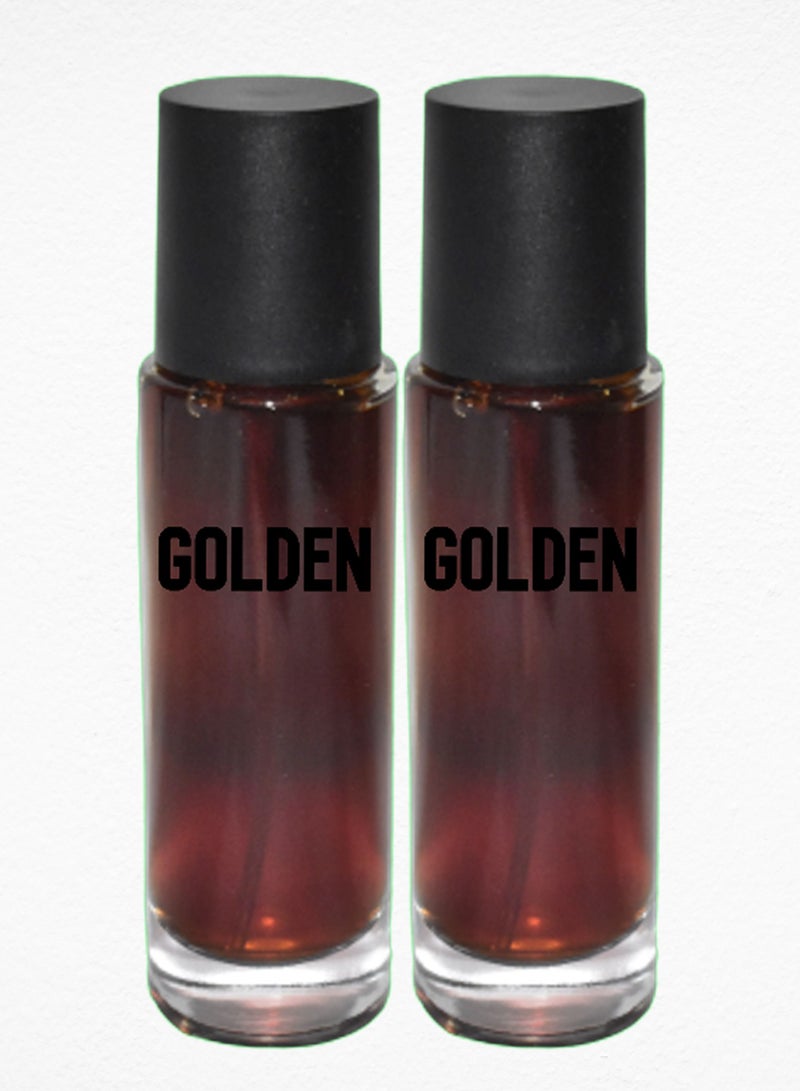 بيرون 2 قطع عطر جولدن 30 مل EDP - Image 1