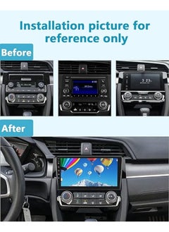 Honda Civic 2016-2020 screen, 2 RAM, 32 GB memory, supports CarPlay, TS7 processor, with decoration
