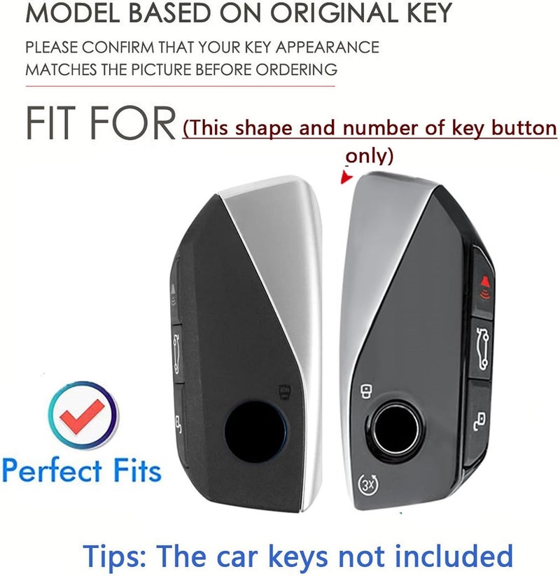 SANRILY Pink Smart Key Fob Cover for BMW - Image 2