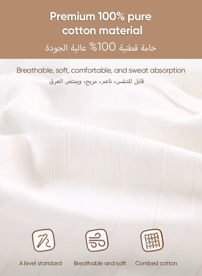 Sunbath 22PCS Newborn Baby Gifts Set, Newborn Layette Gift Set for Boys and Girls, Baby Clothes Set Essentials with Soothing Doll, 100% Premium Cotton , Perfect Gift Box for Spring Summer Autumn Winter - Image 5