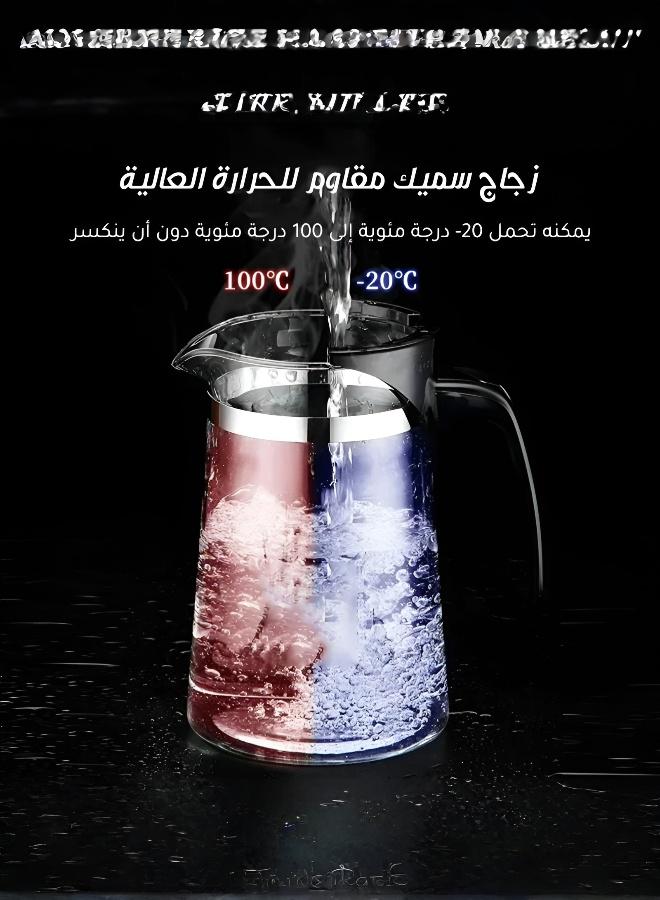 Luxury Glass Tea Set with Water Jug - Image 5