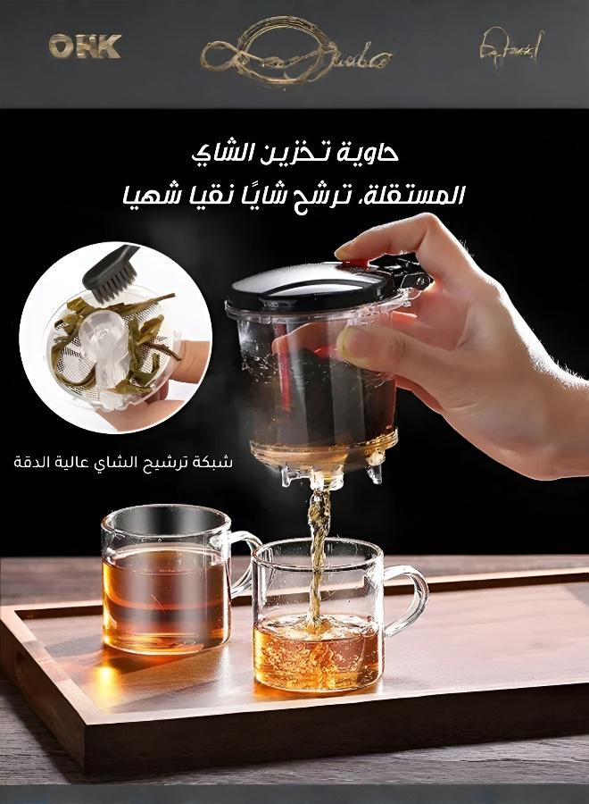 Luxury Glass Tea Set with Water Jug - Image 3