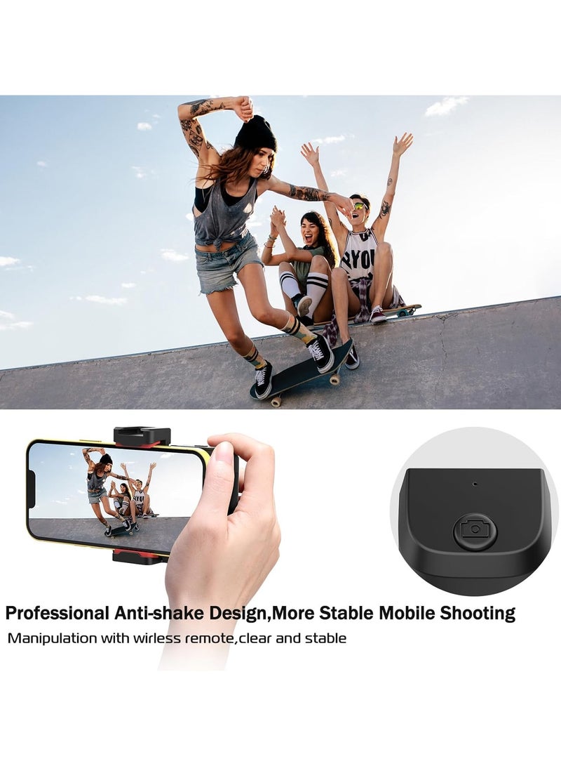 يولانزي مقبض التصوير الذكي المطوّر ULANZI CG02 مع وحدة تحكم بلوتوث قابلة للفصل – قبضة مريحة للهاتف الذكي للتصوير والسفر والفيديوهات اليومية - Image 2